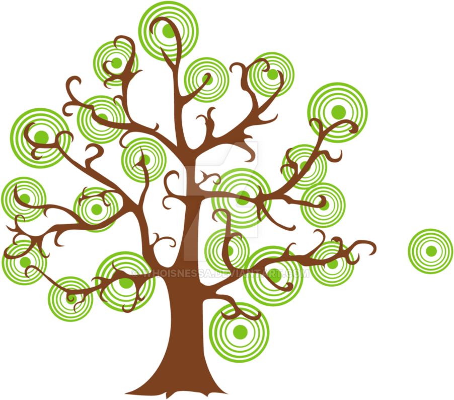 Graphic Freeuse Download Arbol Vector - Arboles Vectirizados Png (972x823), Png Download