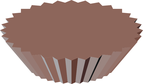 How To Set Use Peanut Butter Cup Clipart (600x352), Png Download