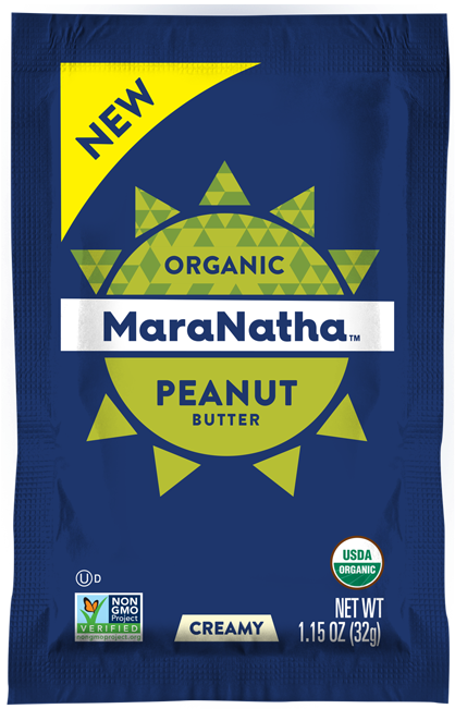 Organic Peanut Butter Packet - Maranatha Organic Peanut Butter 16oz (463x700), Png Download