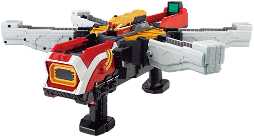 Rainbow Cannon - Power Rangers Ressha Sentai Toqger Daikaiten Cannon (518x300), Png Download