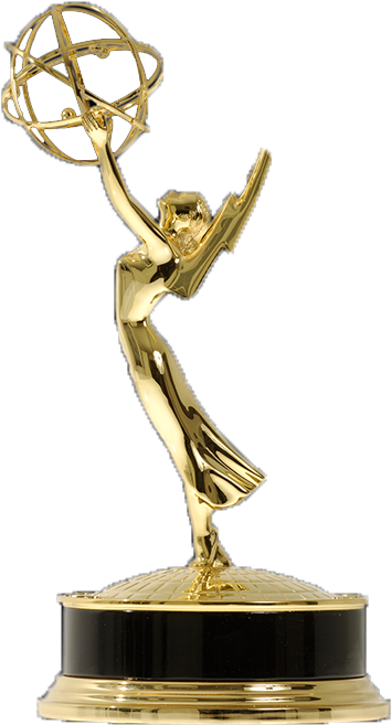 Animated Png Picture Of Grammy Award Statue - Emmy Award (354x676), Png Download