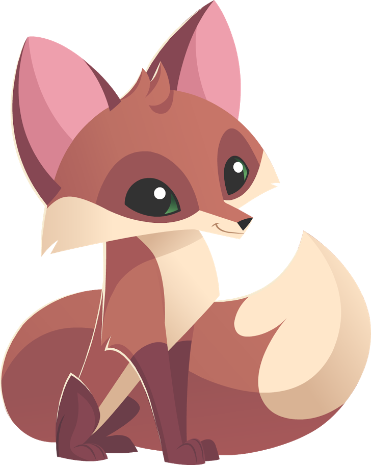 Foxes Graphic 3 - Animal Jam Animals Fox (728x912), Png Download
