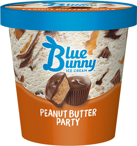 Blue Bunny Ice Cream, Butter Pecan - 48 Fl Oz (488x500), Png Download