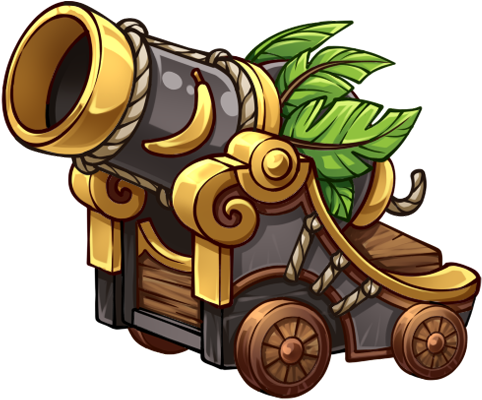 Pirate Cannon Png - Pirate Cannon Clipart (640x400), Png Download