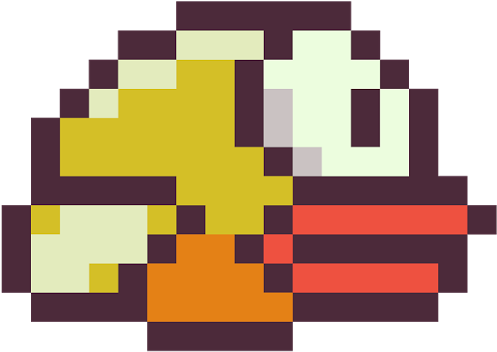 If You Ever Read This Dude, Let The Haters Hate, And - Flappy Bird Bird Png (1024x522), Png Download