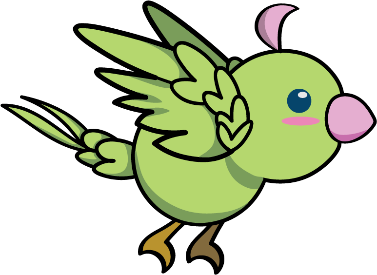 Bird Normal Shaded1 - Bird (1000x1000), Png Download