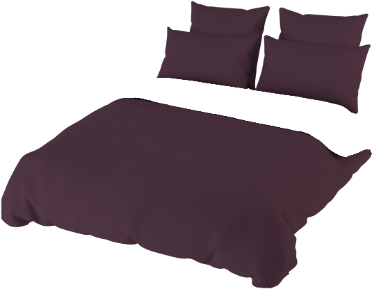 Maui Satin T1 Bizantium-s35 - Bed Sheet (700x494), Png Download