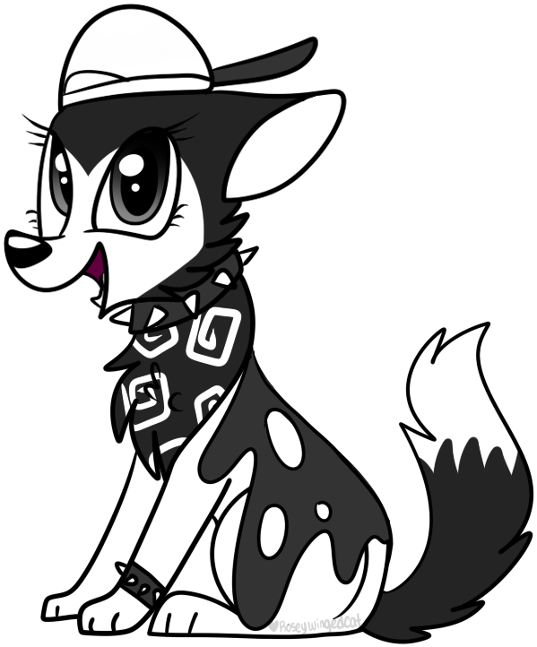 Drawn Wolf Animal Jam - Animal Jam Arctic Wolf Drawing Easy (621x751), Png Download