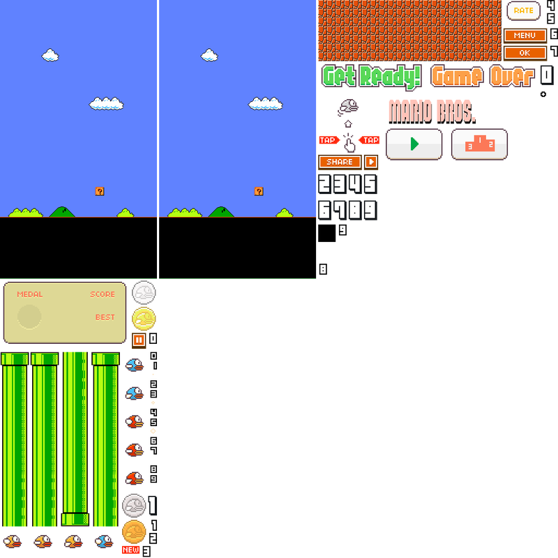 Flappy Bird Mods (800x800), Png Download