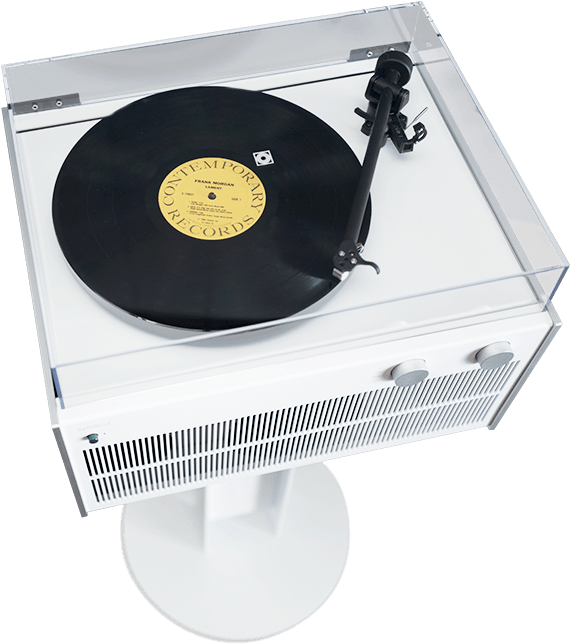 Audiophile Turntable - Symbol Audio Modern Record Player (574x650), Png Download