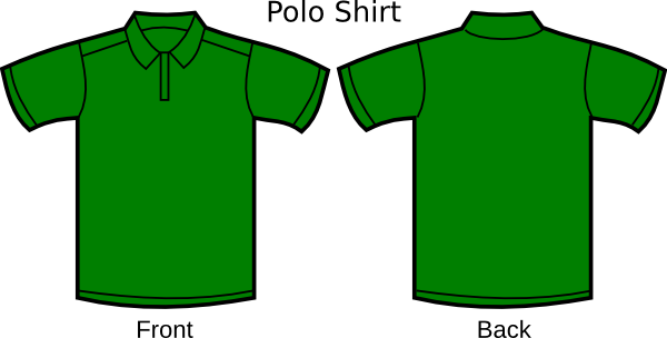 Small - Pink Polo Shirt Template (600x304), Png Download