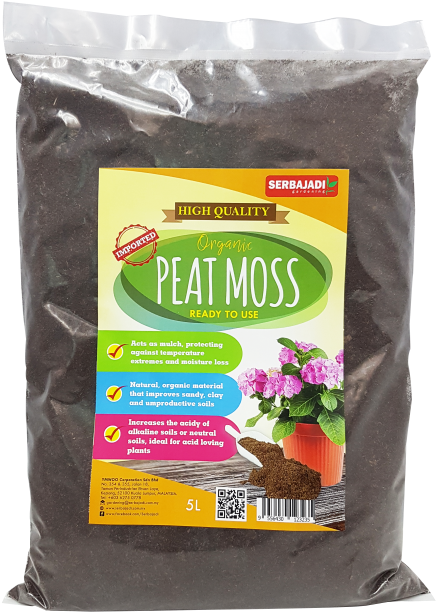 Serbajadi Organic Peat Moss - Peat Moss (800x800), Png Download