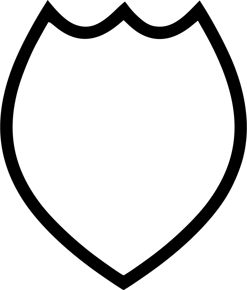 Police Badge I - Icon (832x980), Png Download