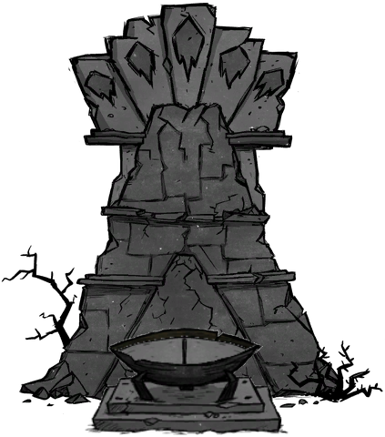 Volcano Altar Of Snackrifice - Volcano Altar Of Sacrifice (450x540), Png Download