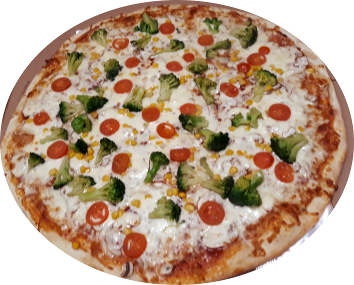 Vegetarian Zmn 12jan18 Do Png - California-style Pizza (710x571), Png Download