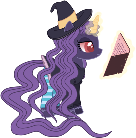 Black Mage Outfit With Hat - Illustration (552x479), Png Download
