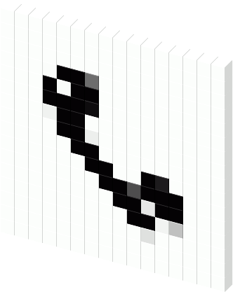 View Favicon On T-shirt - Monochrome (340x431), Png Download