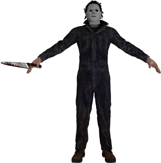 6 Mo - Dead By Daylight The Shape (750x650), Png Download
