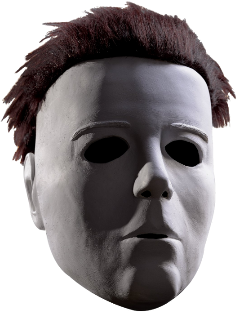 Michael Myers The Haddonfield Mask - Boys Michael Myers Halloween Mask (516x689), Png Download