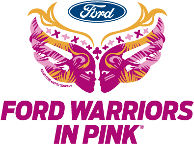 Breast Cancer Awareness - Ford Warriors In Pink Logo (472x369), Png Download