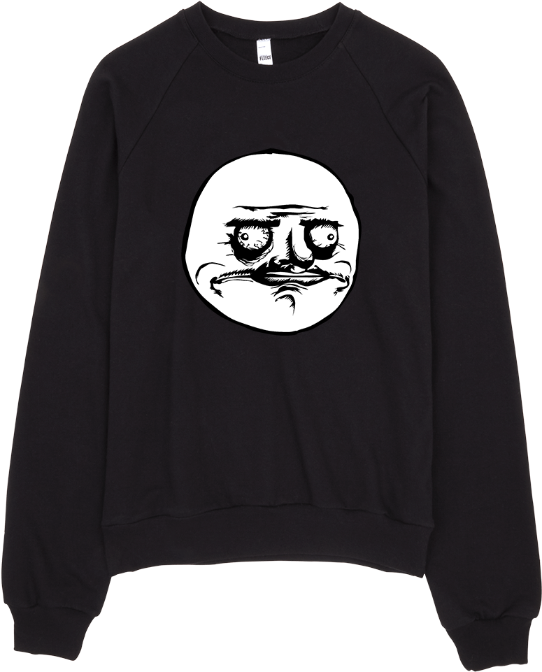Me Gusta Sweatshirt - Crew Neck (1000x1000), Png Download