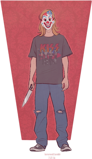 Young Mike Myers Drawing - Michael Myers Fan Art (500x714), Png Download