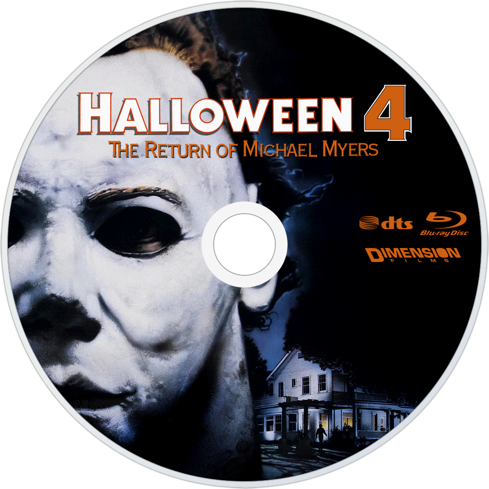 The Return Of Michael Myers Bluray Disc Image - Return Of Michael Myers (1000x1000), Png Download