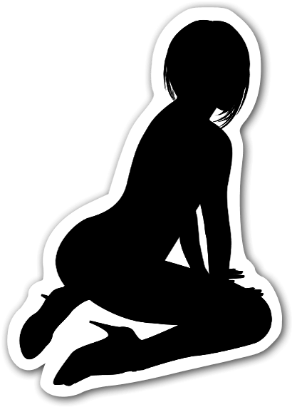Sexy Girl Sticker - Pharmquests Purple Kiss Food Supplement 10 Capsules (438x600), Png Download