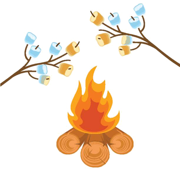 Bonfire Png Clipart - Isometric Bonfire (612x612), Png Download