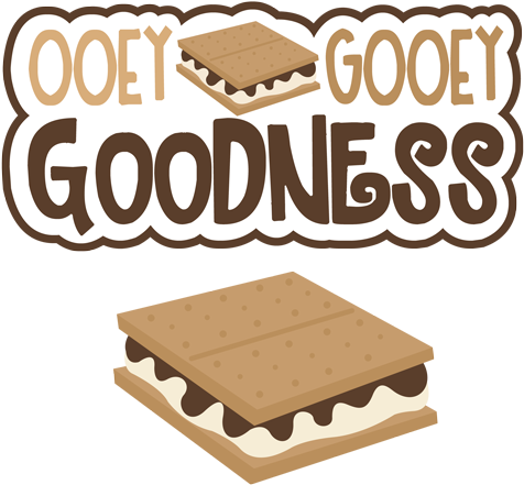 S Smores - Campfire S Mores Clip Art (540x540), Png Download