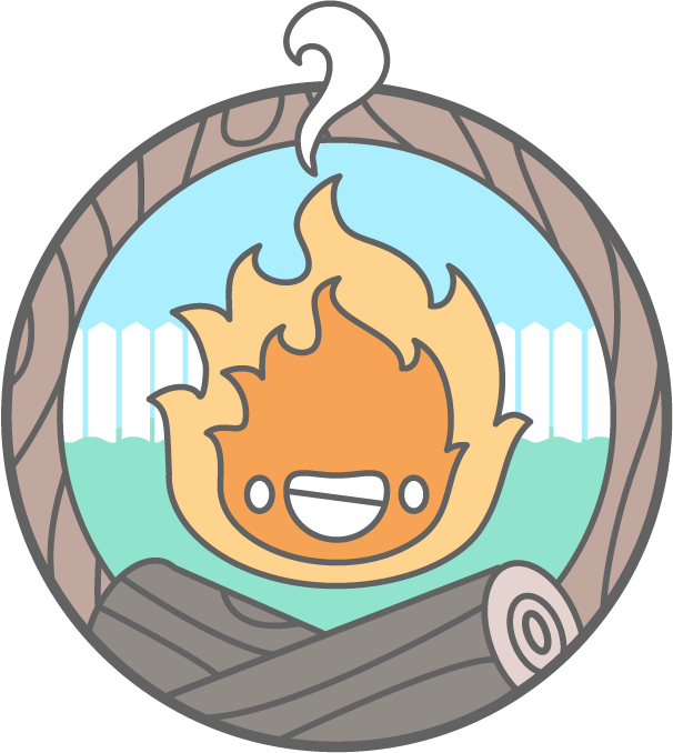 Bushwhacked Backyard Bonfire - Bonfire (606x678), Png Download