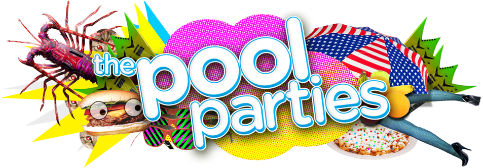 Sun, July 12 Jelly Nyc Pool Party With Mission Of Burma, - Pool Party Night Png (1000x333), Png Download