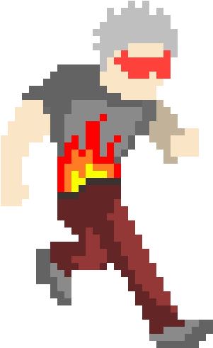 Guy Fieri - Pixel Art (400x540), Png Download