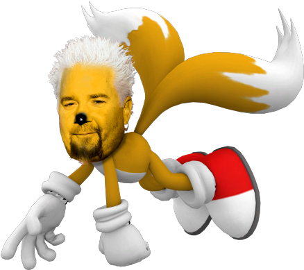 Guy Fieri Sonic & Sega All-stars Racing Sonic Chaos - Guy Fieri Gif Transparent (500x500), Png Download