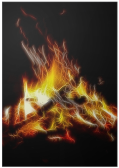 Flame (400x400), Png Download