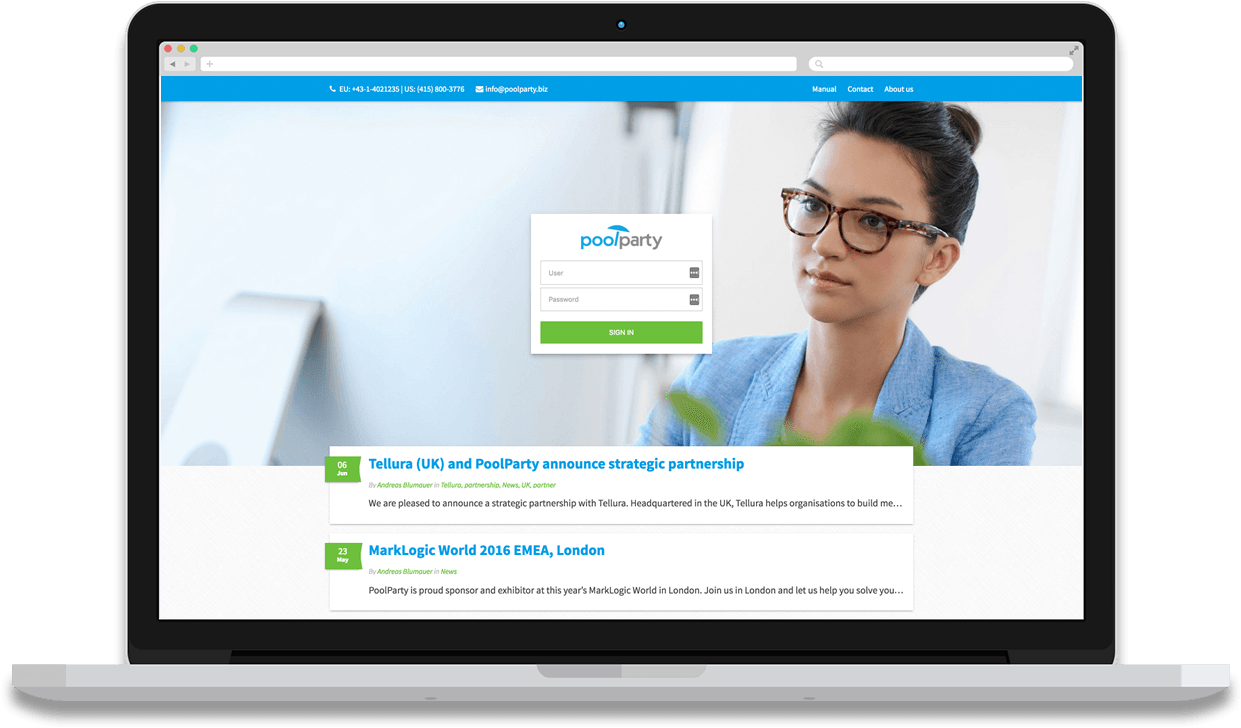 Poolparty Ui Monitor Image - Poolparty Semantic Suite (1250x729), Png Download