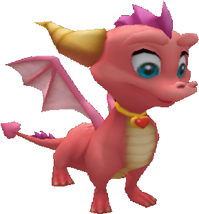 Image Ember Infinite Loops - Spyro Ember (375x323), Png Download