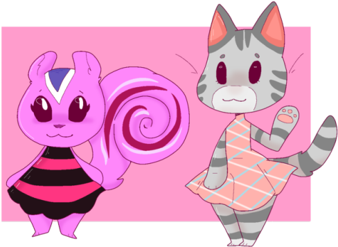 2 - Animal Crossing (500x377), Png Download