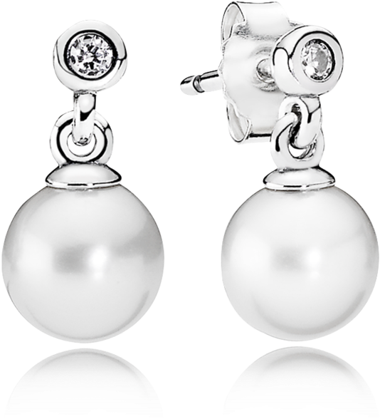 Angel Charm Bracelet Sterling Silver - Pandora 791871p Luminous Elegance Charm (1000x1000), Png Download