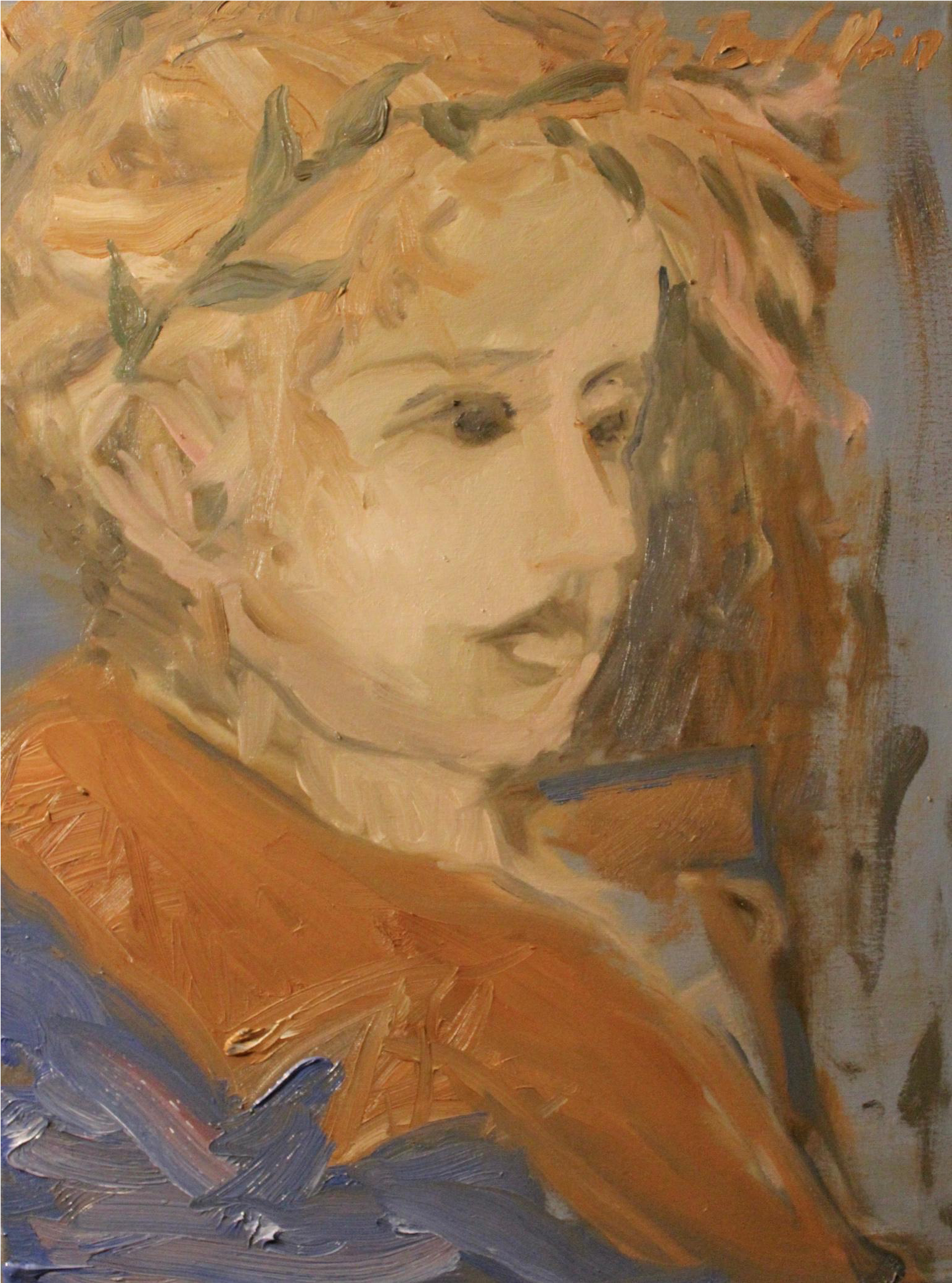 Acrylic Drawing Portrait - Titian (1714x2310), Png Download