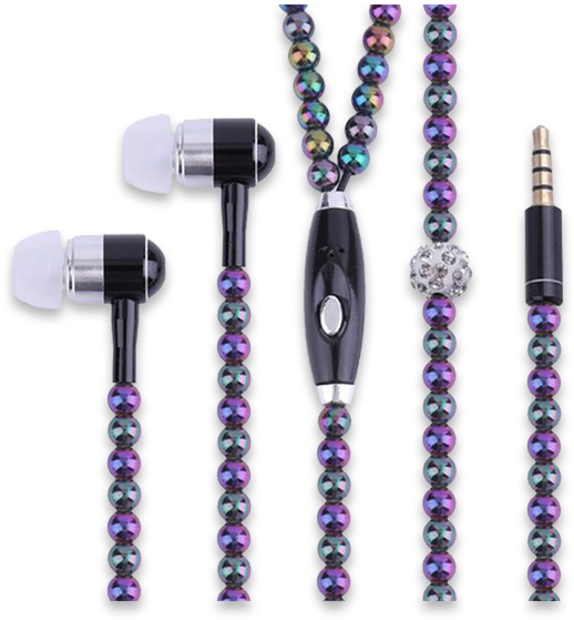 Pearl Jewelry Necklace Earphones - 50% Off Today (620x620), Png Download