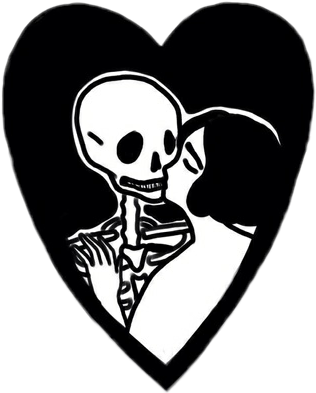Transparent Death Aesthetic - Death Aesthetic (316x393), Png Download