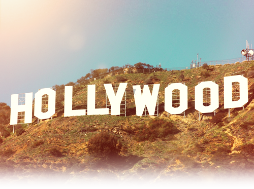 You Are Now A Hollywood Heavy Hitter - Hollywood Sign (500x373), Png Download