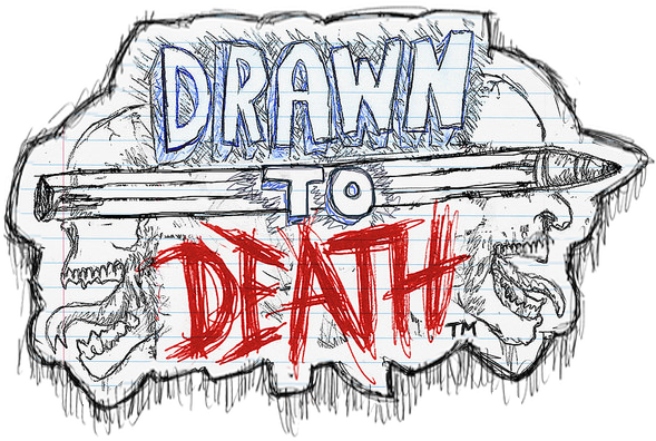 Drawn To Death Logo - Drawn To Death Ps4 (593x402), Png Download