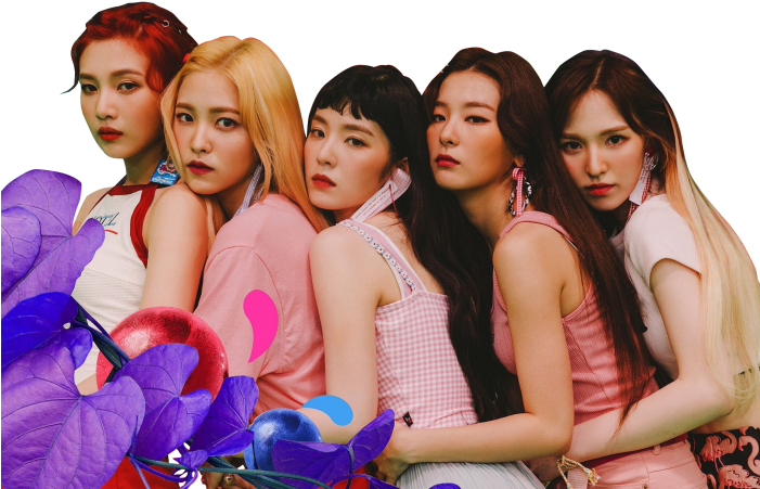 #red Velvet #red Velvet Red Summer #kpop #k Pop #k - Red Velvet Kpop The Red Summer (700x466), Png Download