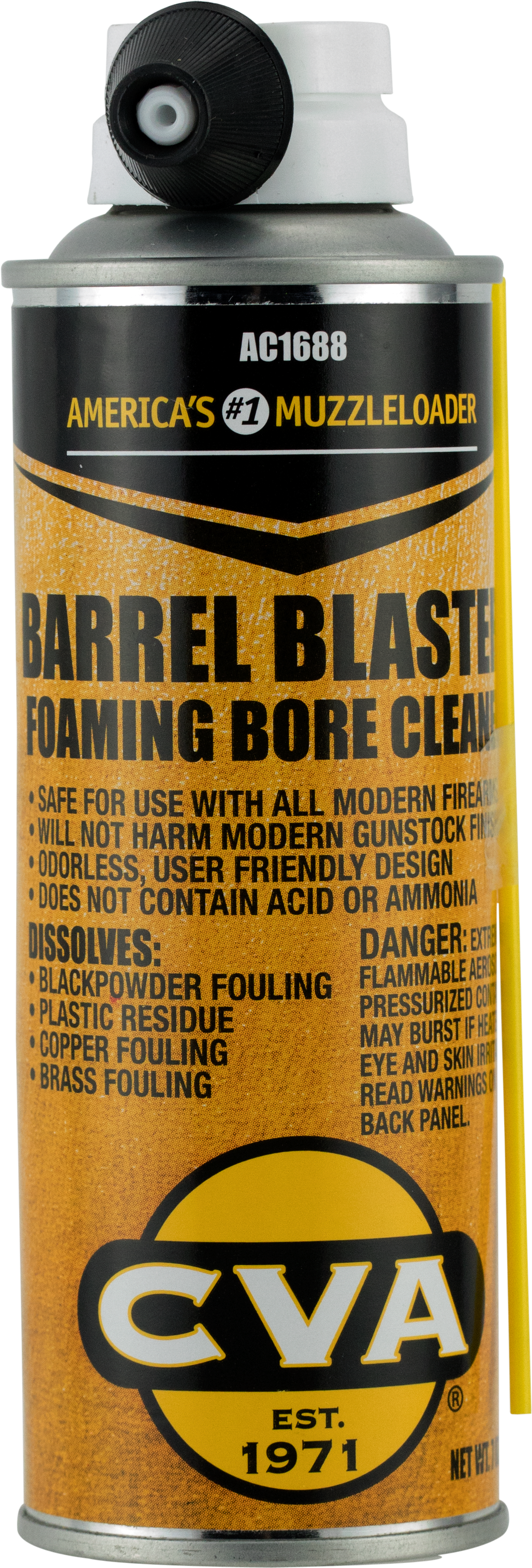 Cva Ac1688 Bb Foaming Bore Cleaner - Cva Muzzleloaders Magnum Speed Loader For Pyrodex (per (1626x3921), Png Download