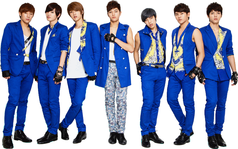 Sistar Render Infinite Render - Kpop Boy Groups Transparent (808x507), Png Download