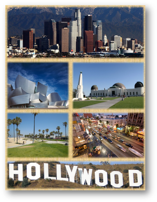 Photo - Hollywood Sign (517x664), Png Download