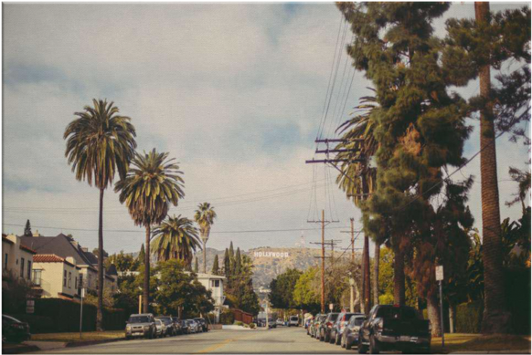 Hollywood Sign - Hollywood Road Wallpaper Hd (600x600), Png Download