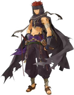 Jaffar Angel Of Death Face - Jaffar Fire Emblem Heroes (340x408), Png Download